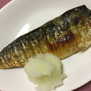 大根おろしを添えて◎さばの塩焼き